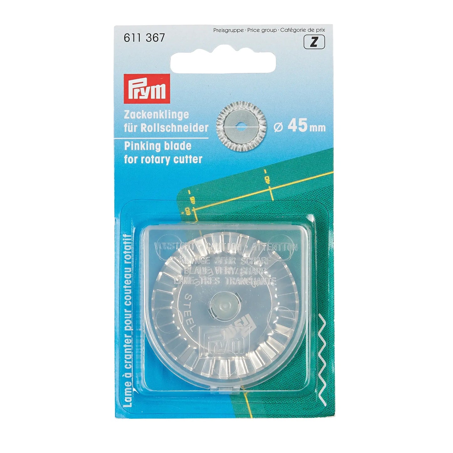 Recambio cuchilla de corte dentada 45mm PRYM