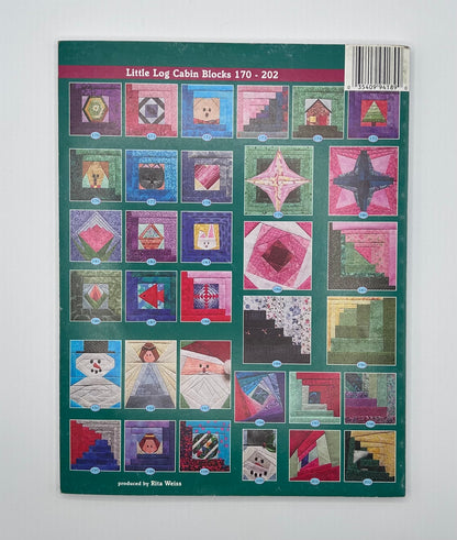 Revista "202 little log cabin blocks" By Linda Causee - 1999 (Idioma inglés)