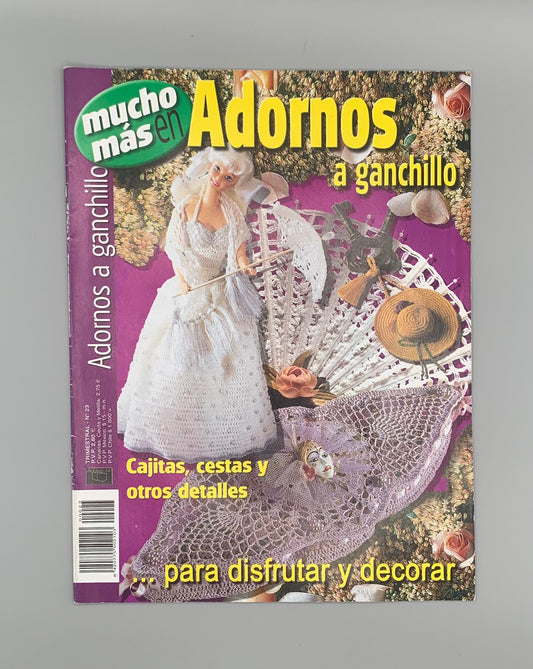 Revista "Adornos a ganchillo" Nº 23 - Editorial De CHOISY