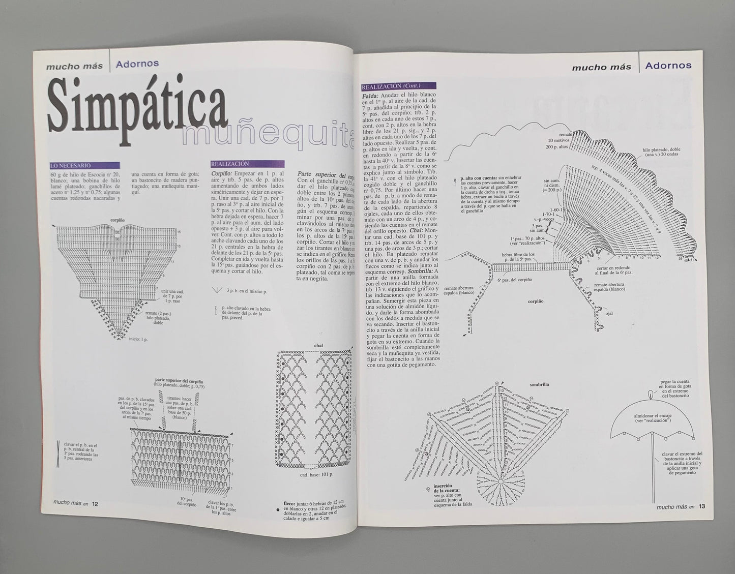 Revista "Adornos a ganchillo" Nº 23 - Editorial De CHOISY
