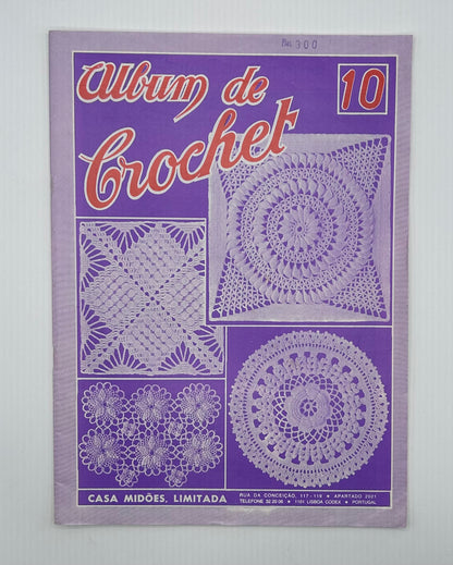 Revista "Album de crochet" Nº 10 / Casa Midoes (Idioma portugués)