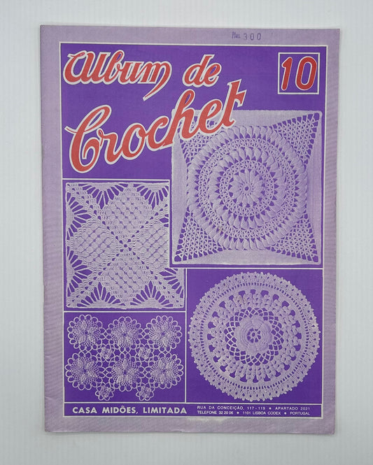 Revista "Album de crochet" Nº 10 / Casa Midoes (Idioma portugués)