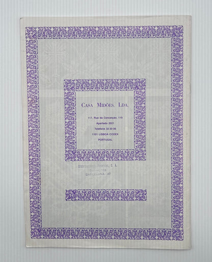 Revista "Album de crochet" Nº 10 / Casa Midoes (Idioma portugués)