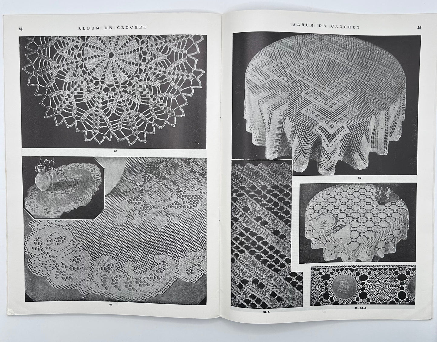 Revista "Album de crochet" Nº 10 / Casa Midoes (Idioma portugués)
