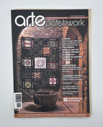 Revista "Arte patchwork" Nº 4 - Septiembre 2007