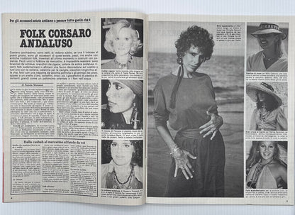 Revista "Bella" Nº 30 - Julio 1981 / Rizzoli Editore (Idioma italiano)
