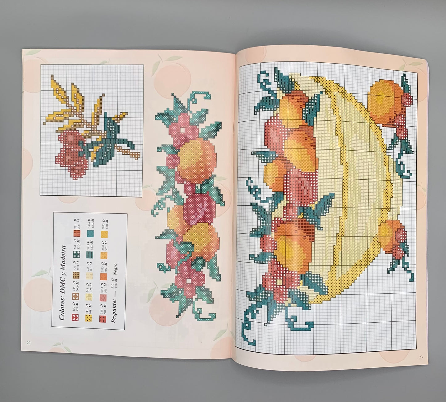 Revista "Diseños Punto de cruz" Nº 3 - Editorial GOSA