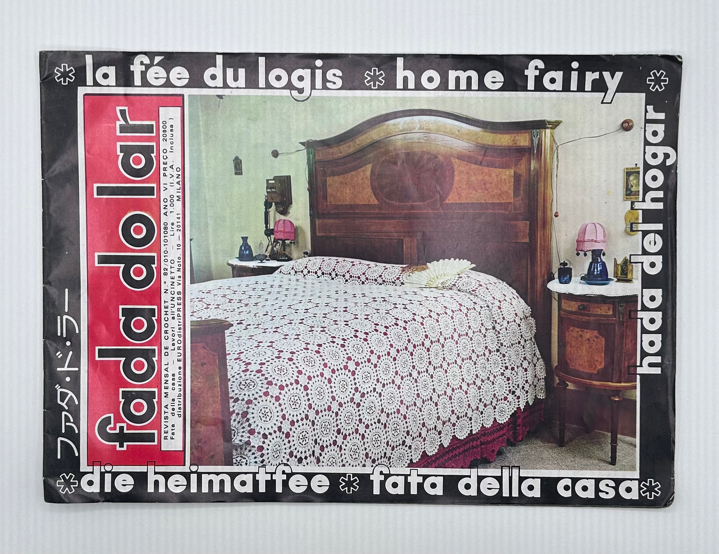 Revista "Fada do lar" Nº 82 - Crochet