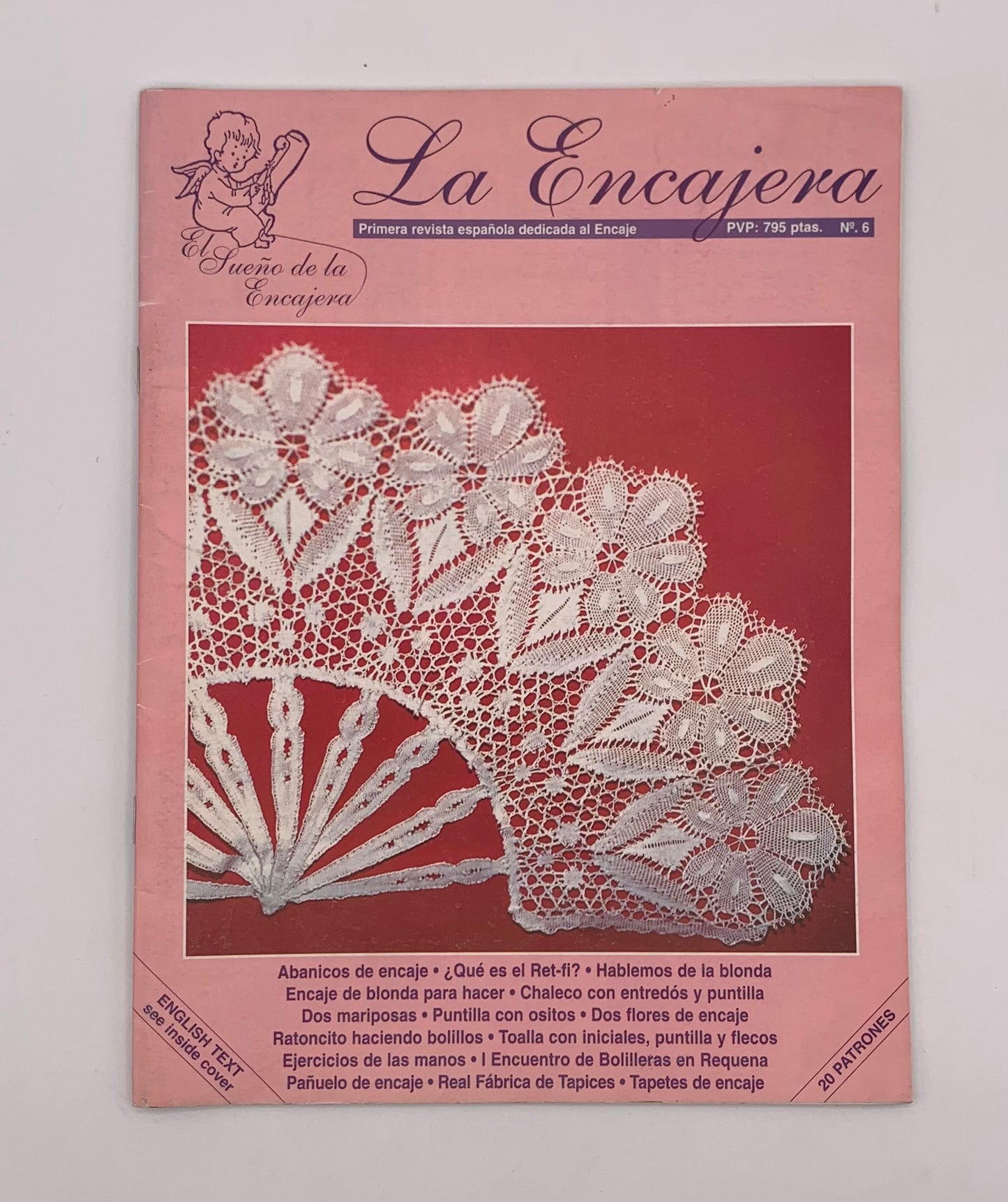 Revista "La encajera" Nº 6 / Primera revista española dedicada al encaje