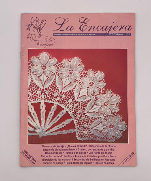 Revista "La encajera" Nº 6 / Primera revista española dedicada al encaje