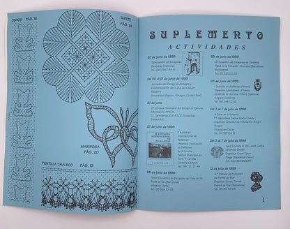 Revista "La encajera" Nº 6 / Primera revista española dedicada al encaje