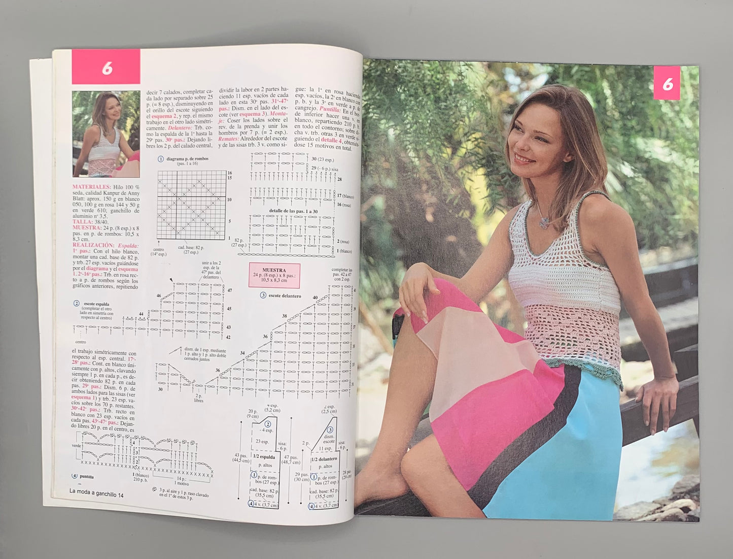 Revista "La moda a ganchillo" Especial ganchillo artístico Nº 16 - Editorial De CHOISY
