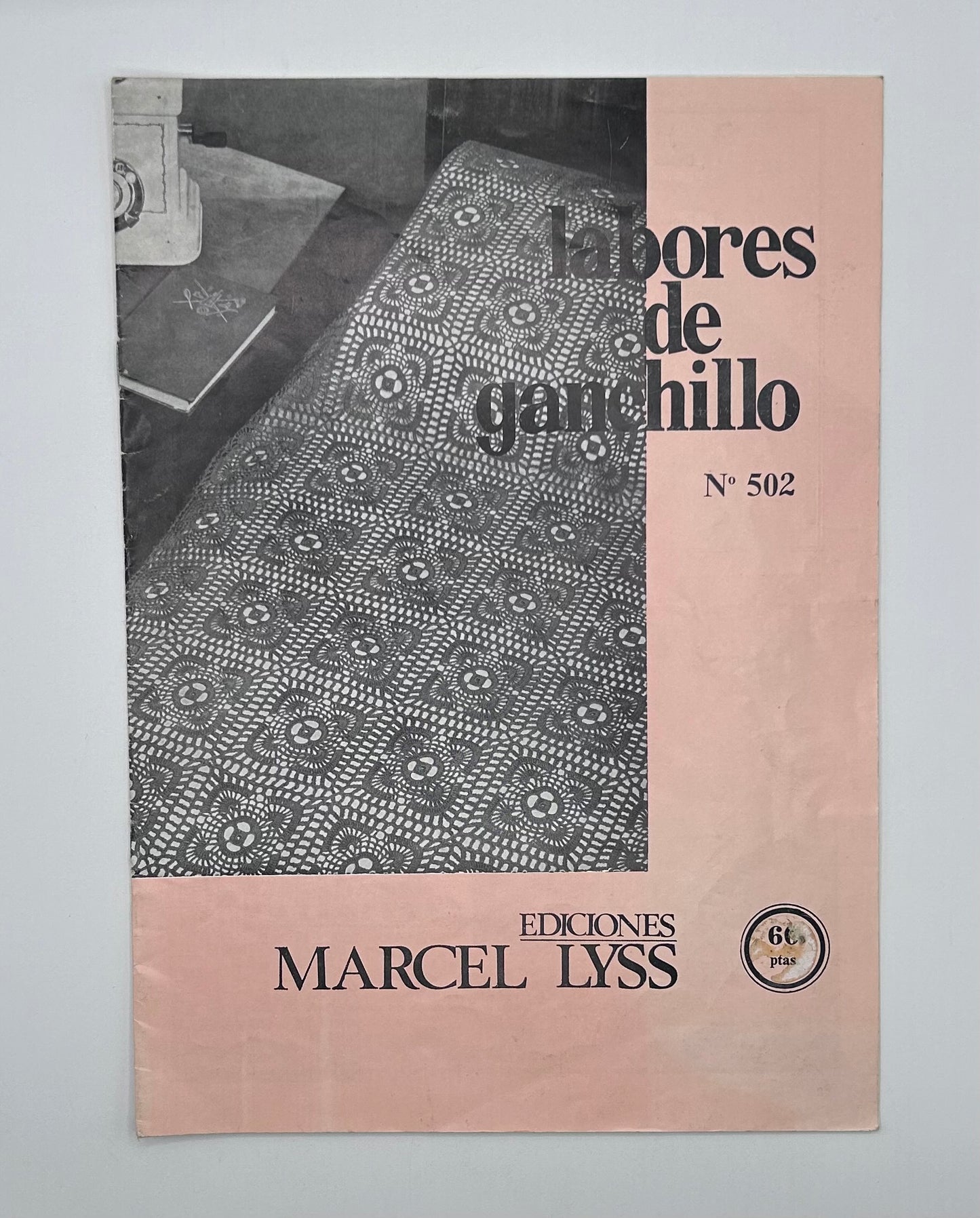 Revista "Labores de ganchillo" Nº 502 - Ediciones Marcel Lyss