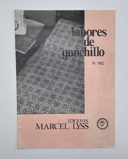 Revista "Labores de ganchillo" Nº 502 - Ediciones Marcel Lyss
