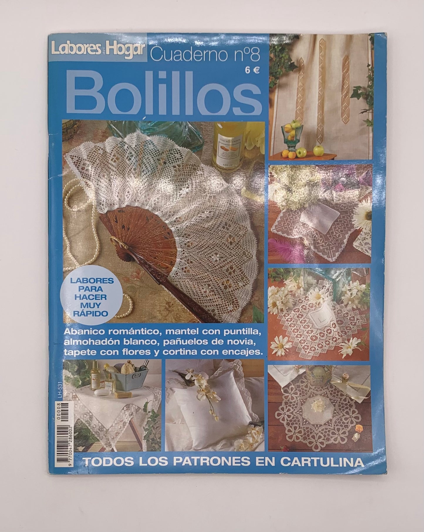Revista "Labores del hogar" Bolillos - Cuaderno nº 8