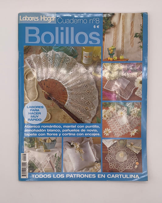 Revista "Labores del hogar" Bolillos - Cuaderno nº 8