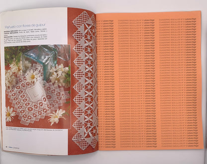 Revista "Labores del hogar" Bolillos - Cuaderno nº 8
