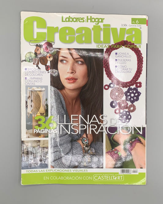 Revista "Labores del hogar" Creativa, ideas para copiar Nº 6