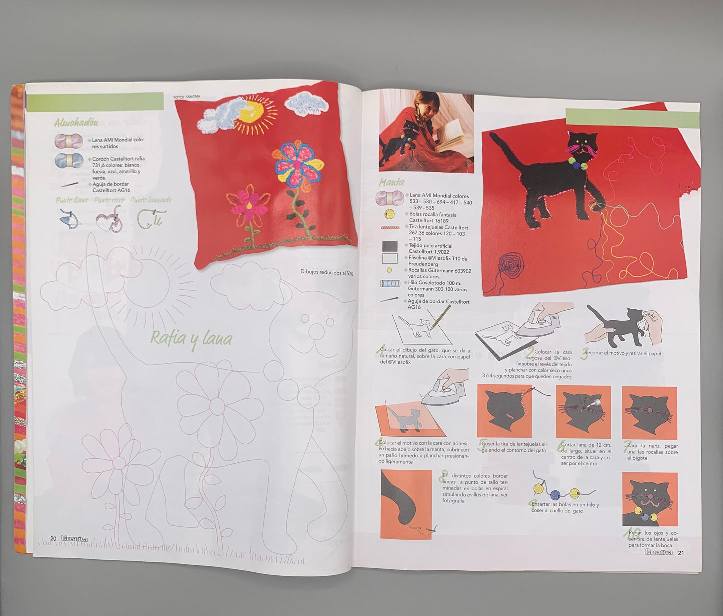 Revista "Labores del hogar" Creativa, ideas para copiar Nº 6