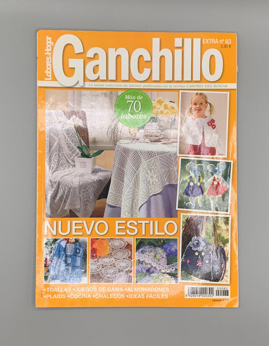 Revista "Labores del hogar" Ganchillo Nº 83