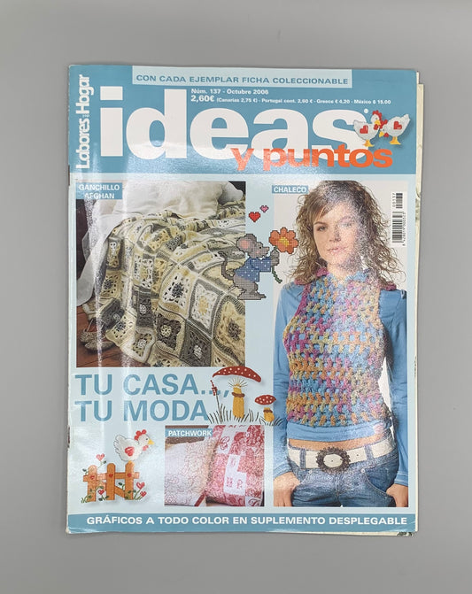 Revista "Labores del hogar" Ideas y puntos Nº 137
