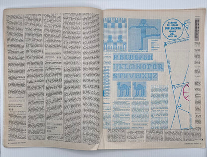 Revista "Labores del hogar" Nº 291 / Especial ganchillo - Agosto 1982