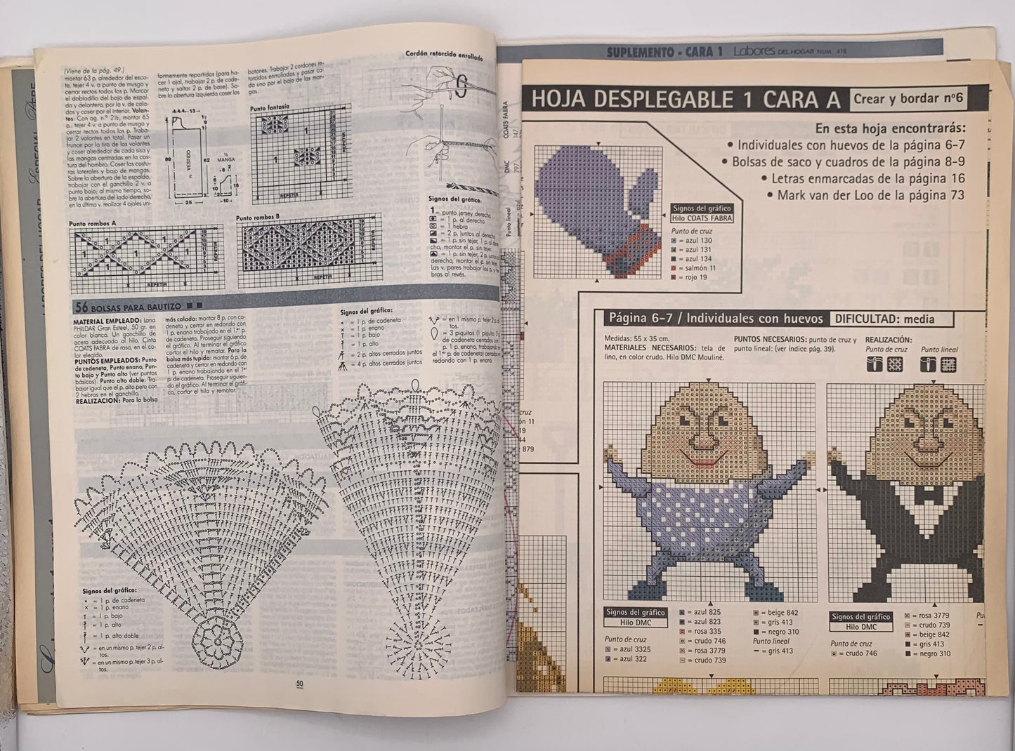 Revista "Labores del hogar" Nº 418 Enero 1993