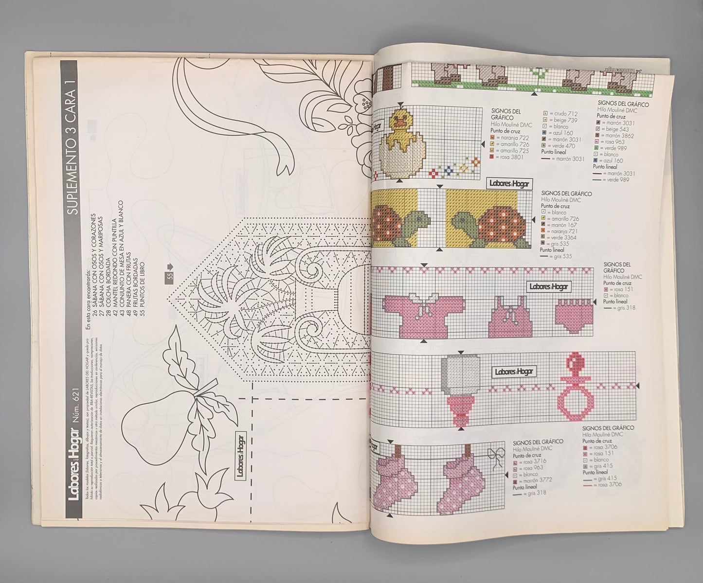Revista "Labores del hogar" Nº 621 Fantasía infantil