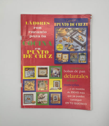 Revista "Labores en punto de cruz" Especial cocina