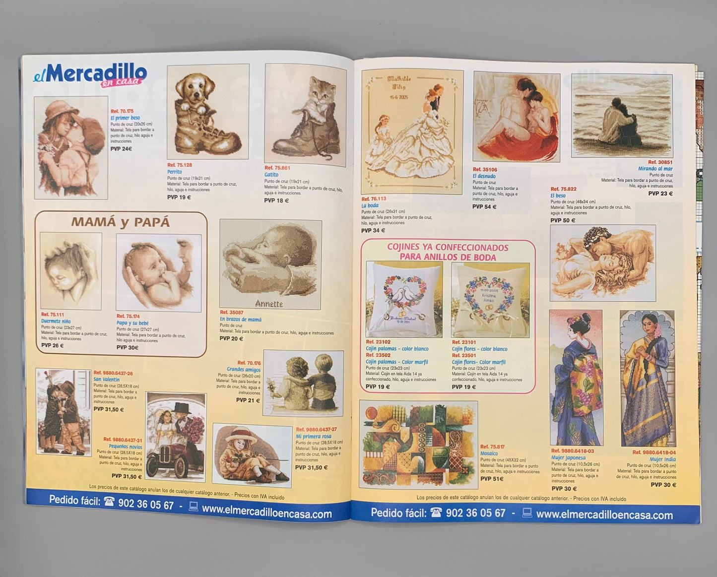Revista "Las labores de Ana" BABY Punto de cruz Nº 41