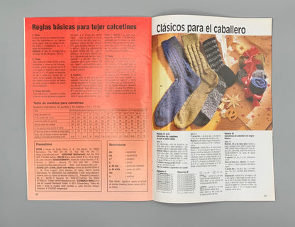 Revista "Laura creativa" Calcetines Nº 3