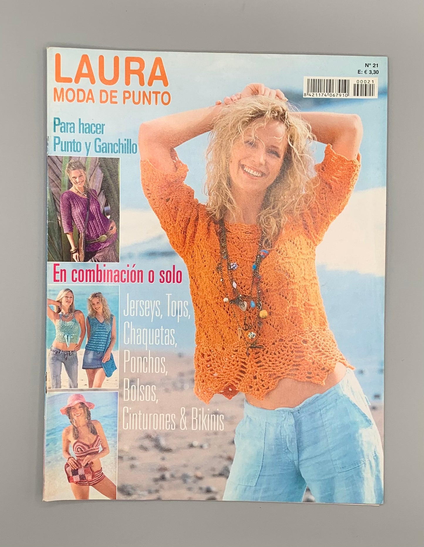 Revista "Laura" Moda de punto Nº 21