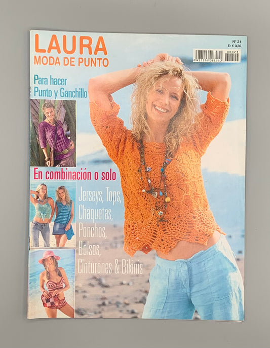 Revista "Laura" Moda de punto Nº 21