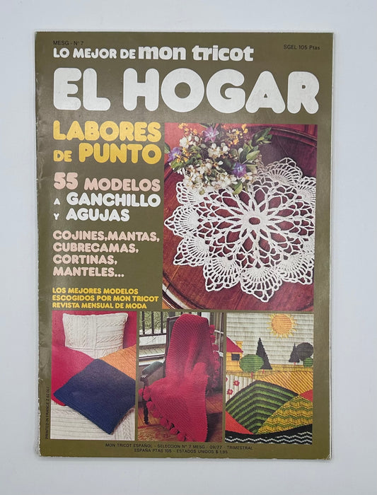 Revista "Lo mejor de mon tricot" Nº 7 / Septiembre 1977