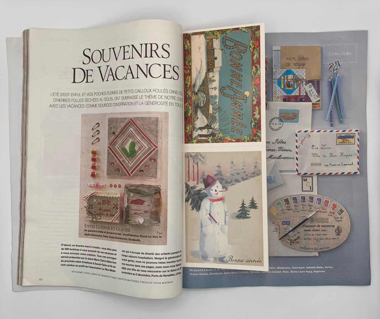 Revista "Marie Claire idées" Nº 47 Diciembre 2002 (Idioma francés)