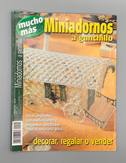 Revista "Miniadornos a ganchillo" Nº 8 - Editorial De CHOISY