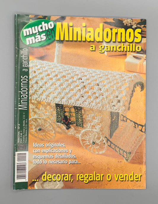Revista "Miniadornos a ganchillo" Nº 8 - Editorial De CHOISY