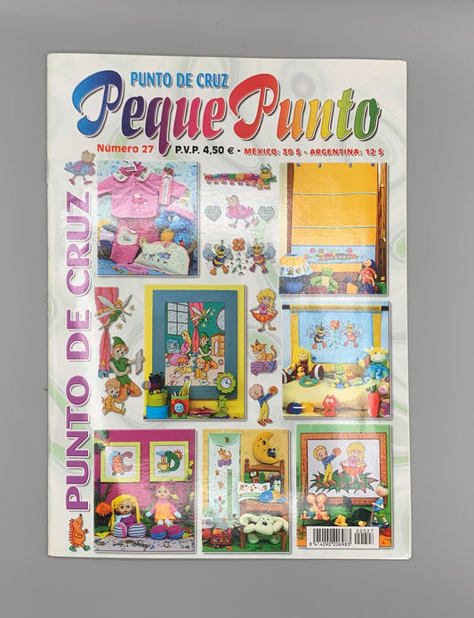 Revista "Peque Punto" Punto de cruz Nº 27 - Editorial GOSA