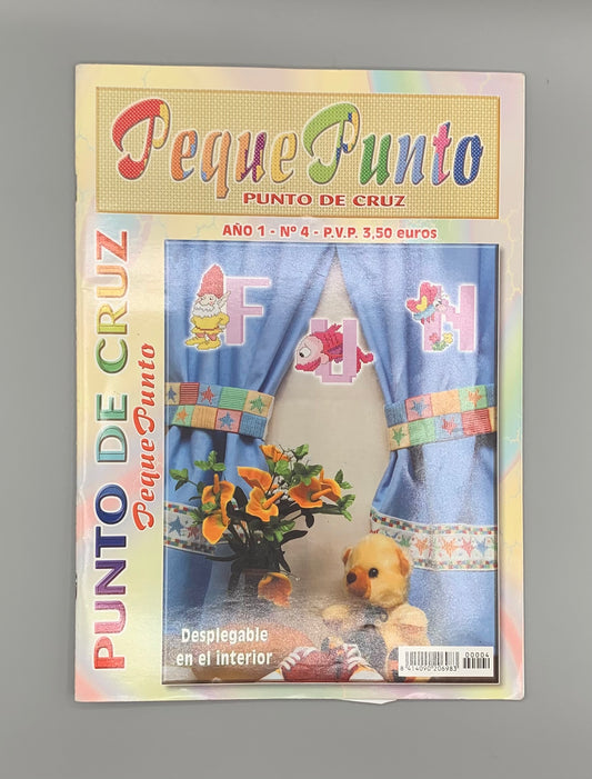 Revista "Peque Punto" Punto de cruz Nº4 - Editorial GOSA