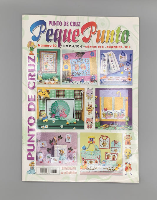 Revista "Peque Punto" Punto de cruz Nº 60 - Editorial GOSA