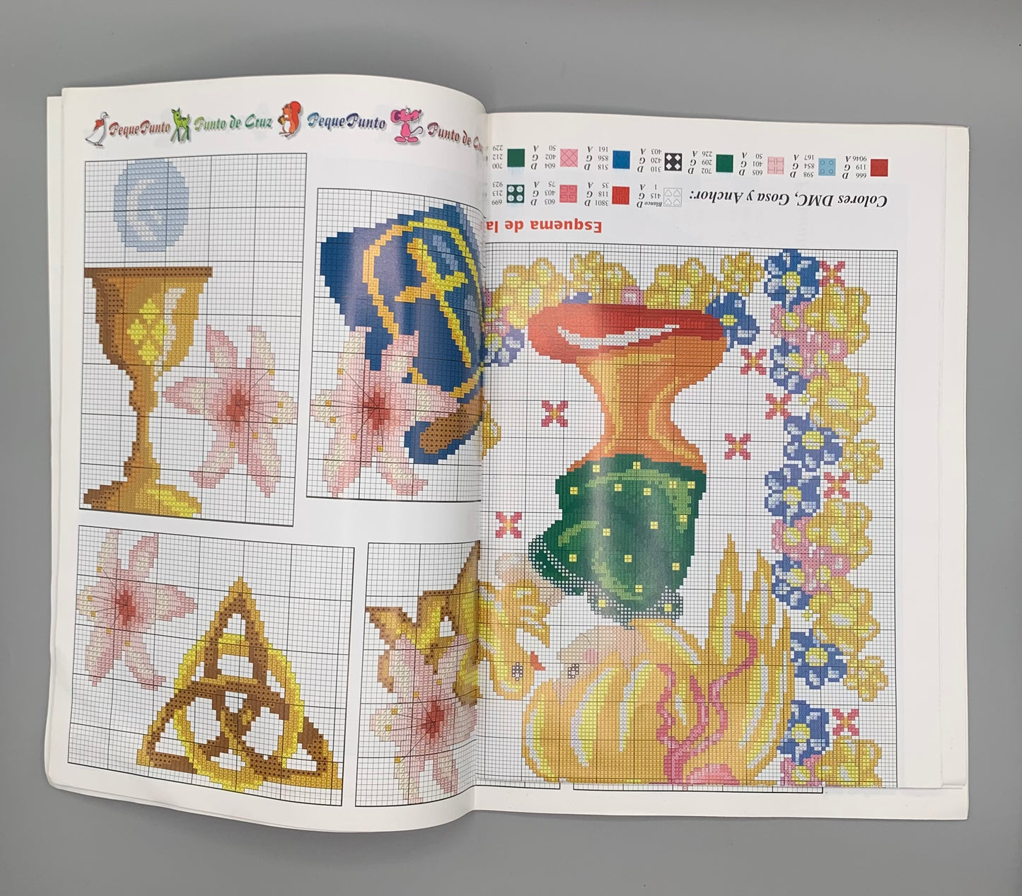 Revista "Peque Punto" Punto de cruz Nº 60 - Editorial GOSA