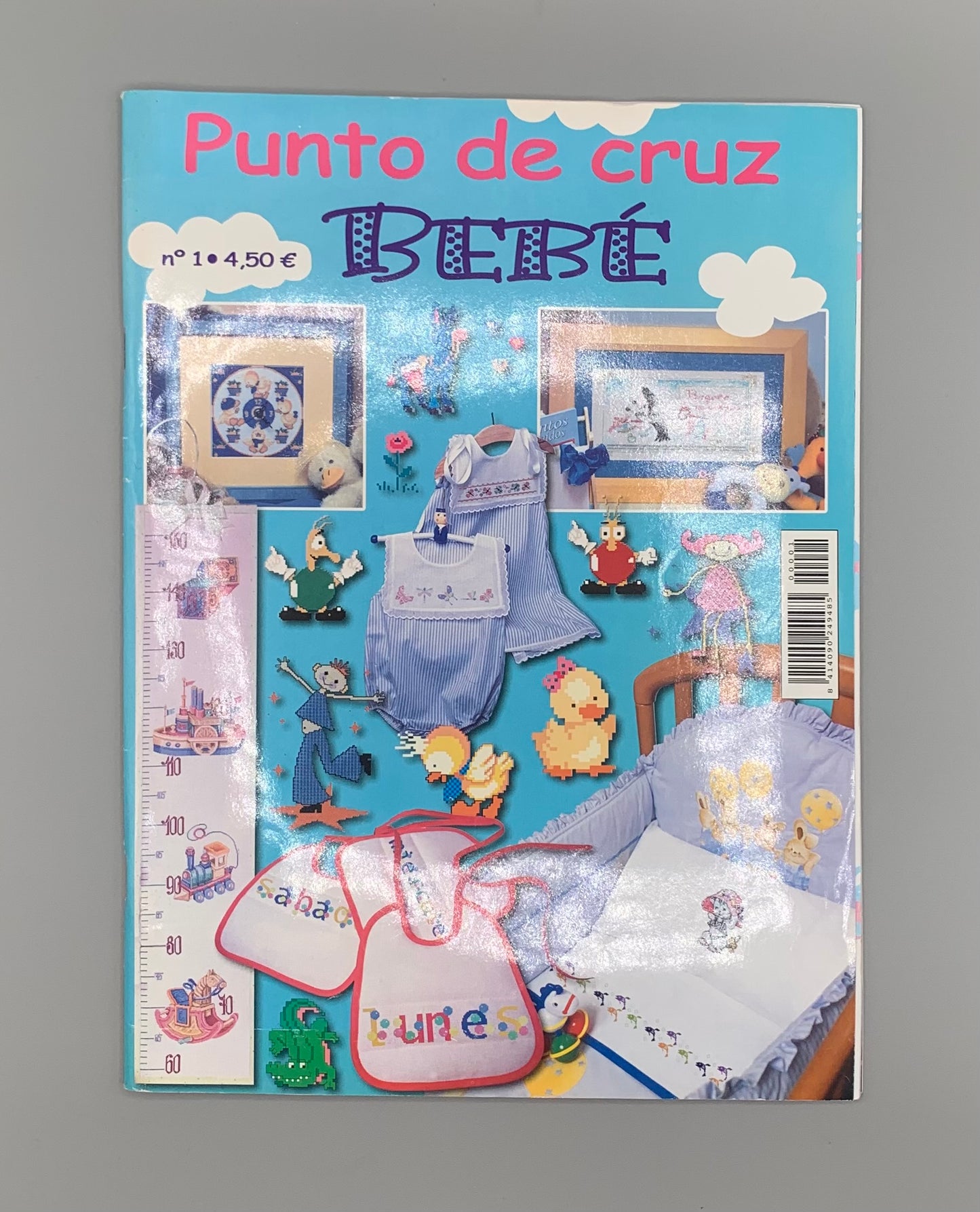 Revista "Punto de cruz bebé" Nº 1 - Editorial LINCRO
