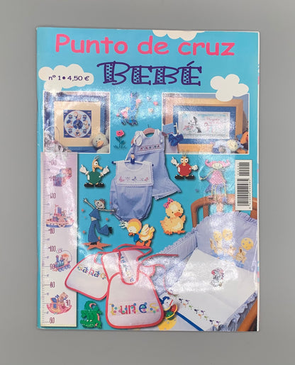 Revista "Punto de cruz bebé" Nº 1 - Editorial LINCRO