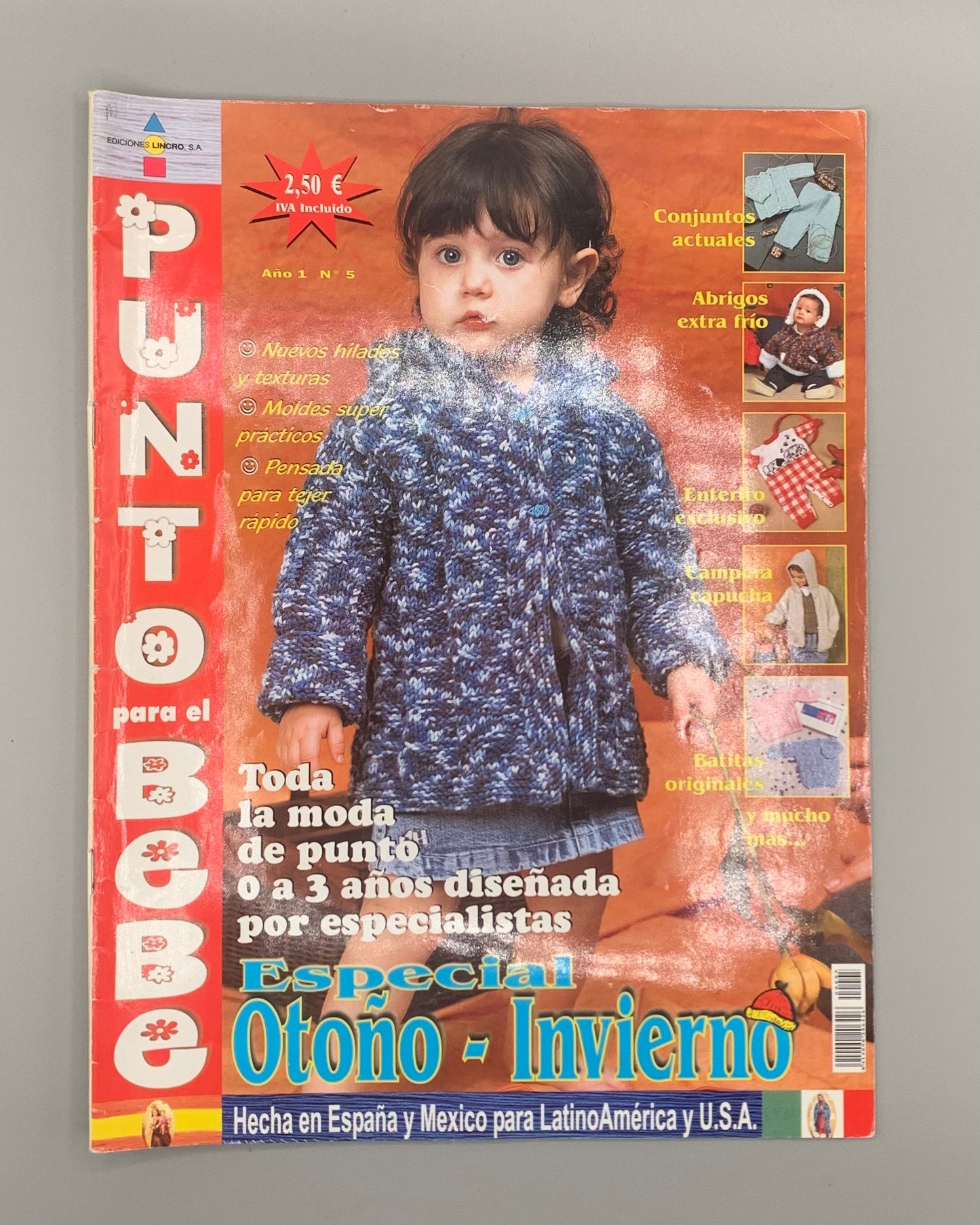 Revista "Punto para el bebe" Especial Otoño-Invierno Nº 5 - Ediciones LINCRO
