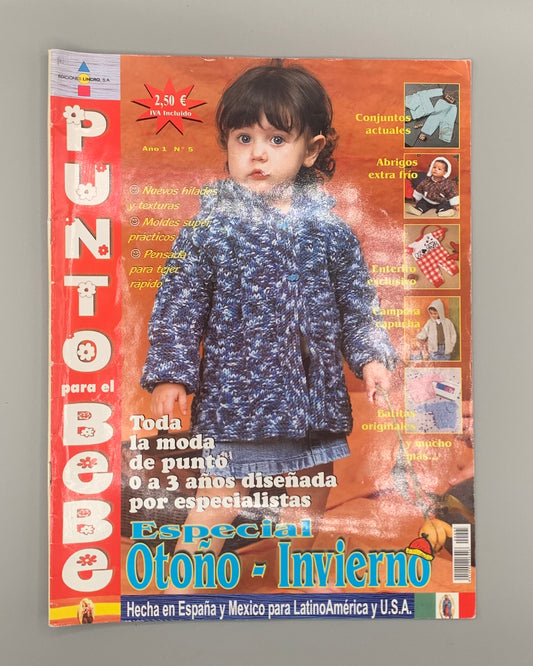 Revista "Punto para el bebe" Especial Otoño-Invierno Nº 5 - Ediciones LINCRO