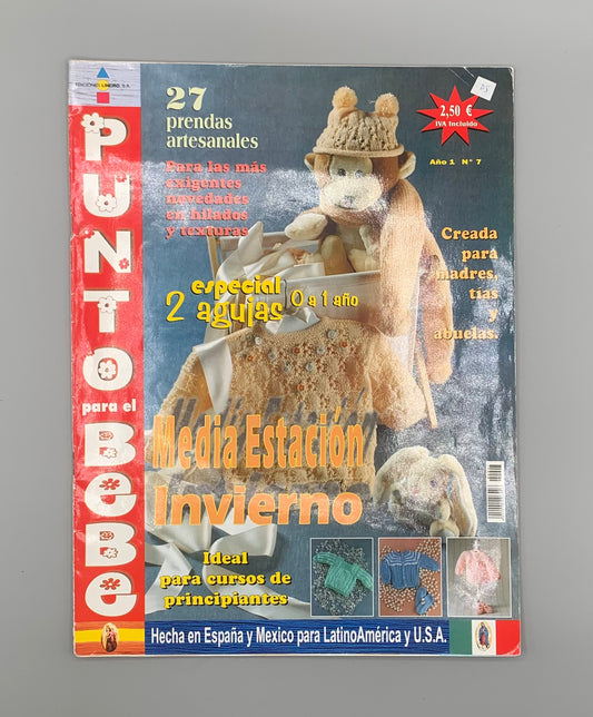 Revista "Punto para el bebe" Media estación invierno Nº 7 - Ediciones LINCRO