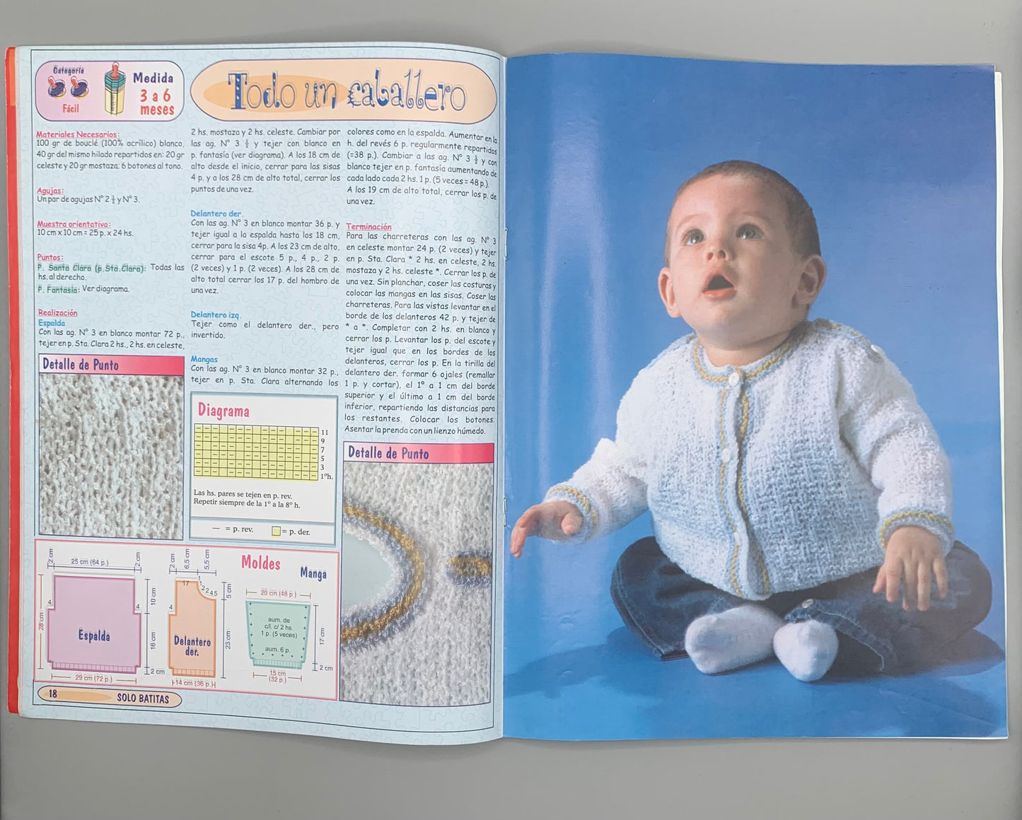 Revista "Punto para el bebe" Media estación invierno Nº 7 - Ediciones LINCRO