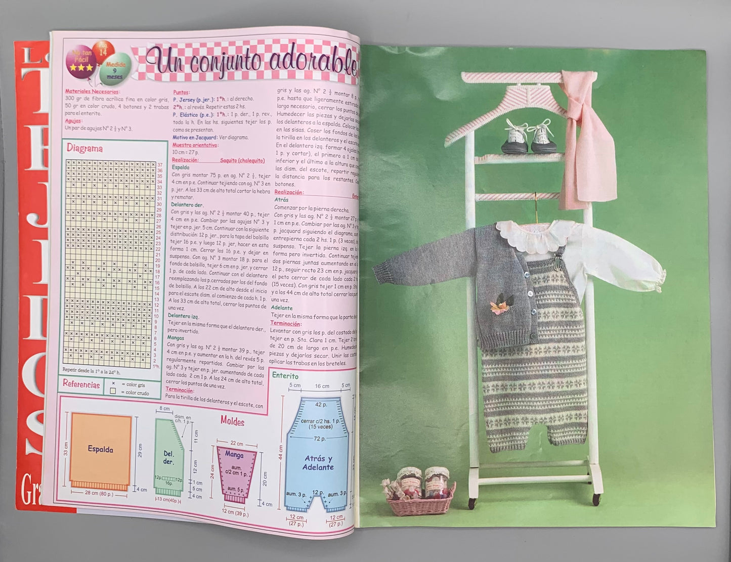 Revista "Punto para el bebe" Prendas de 0 a 4 años Nº 6 - Ediciones LINCRO