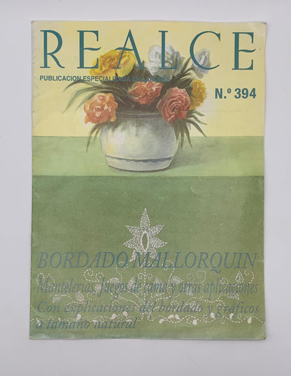 Revista "REALCE" Bordado Mallorquin Nº 394