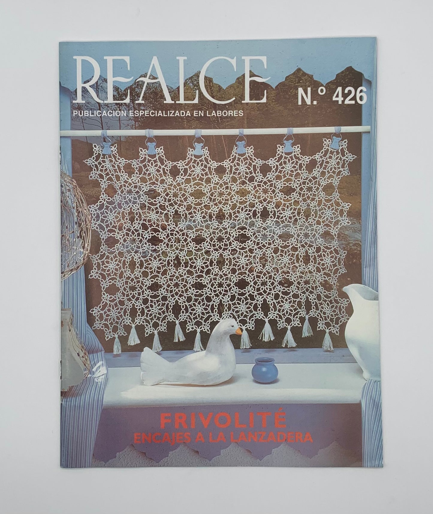 Revista "Realce" Frivolité - Encajes a la lanzadera Nº 426